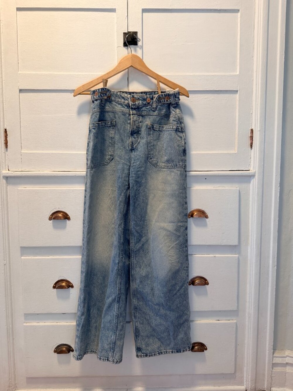 Free People We The Free Palmer Cuffed Jeans